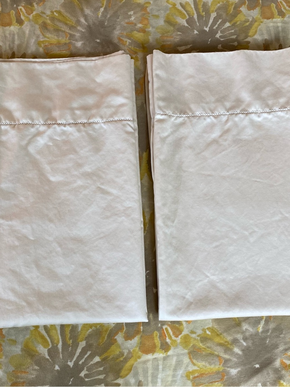 Charter Club White Pillowcase Pair with Decorative Hem